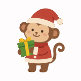 サルサンタのフリーイラストです