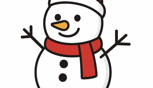 「雪だるま」のイラスト