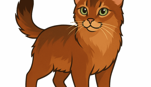 ソマリのイラスト