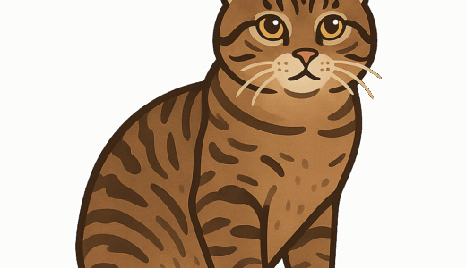 ピクシーボブのイラスト