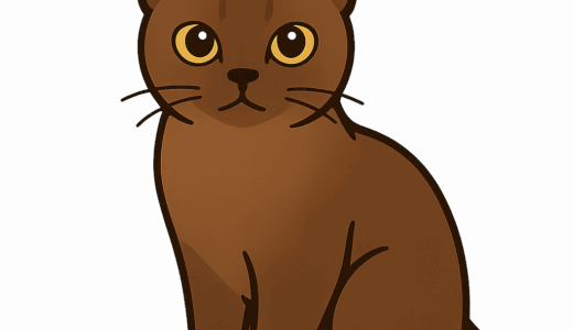 バーミーズのイラスト