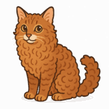 ラパーマのフリーイラストです