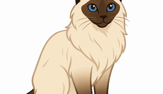 バリニーズのイラスト