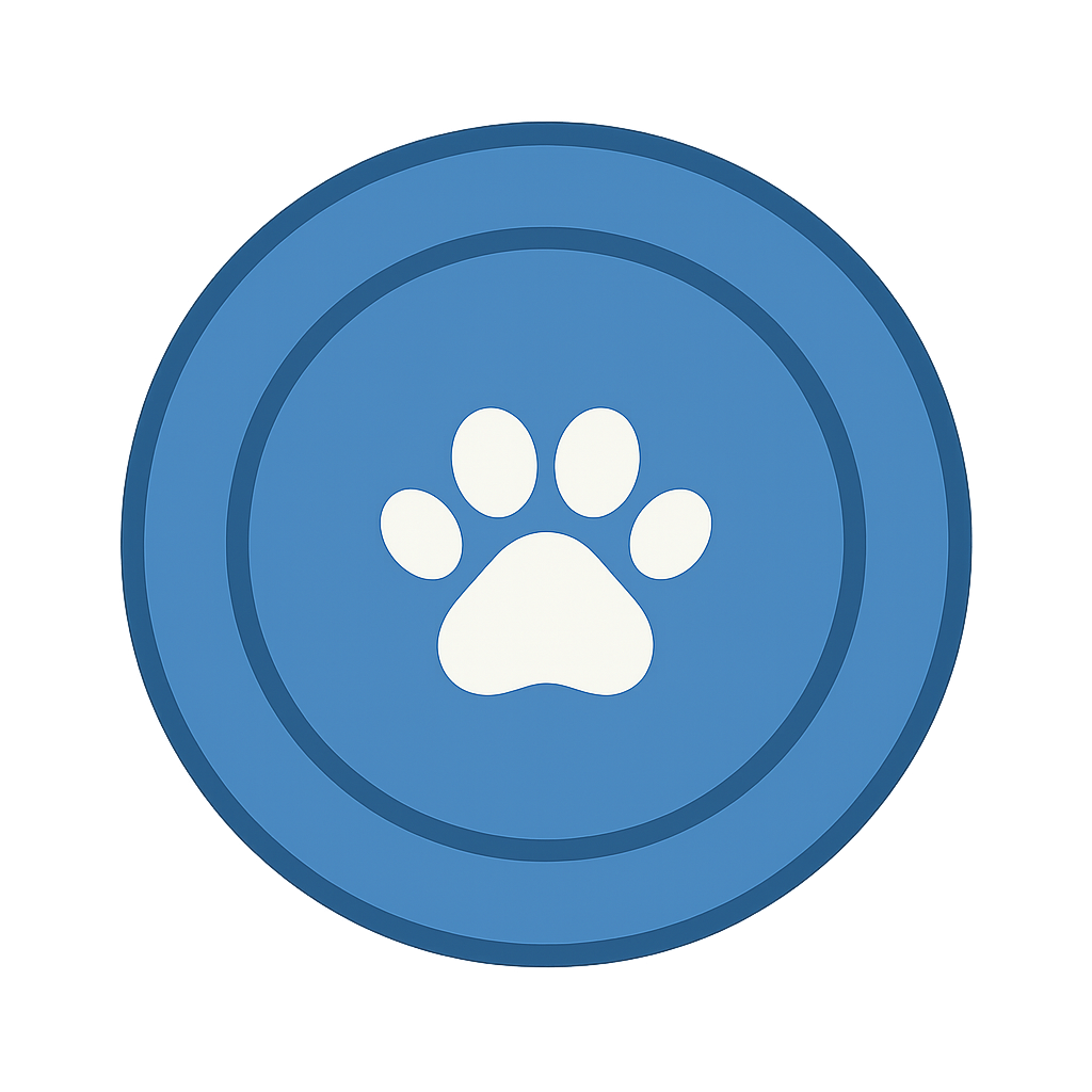 犬用「フリスビー」のフリーイラストです