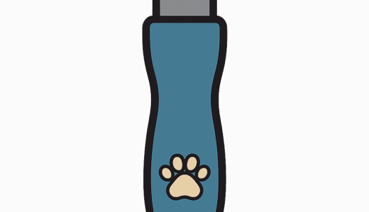 犬用「爪やすり」のイラスト