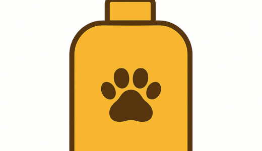 犬用シャンプーのイラスト