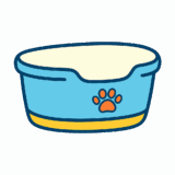 ドッグバスのフリーイラストです