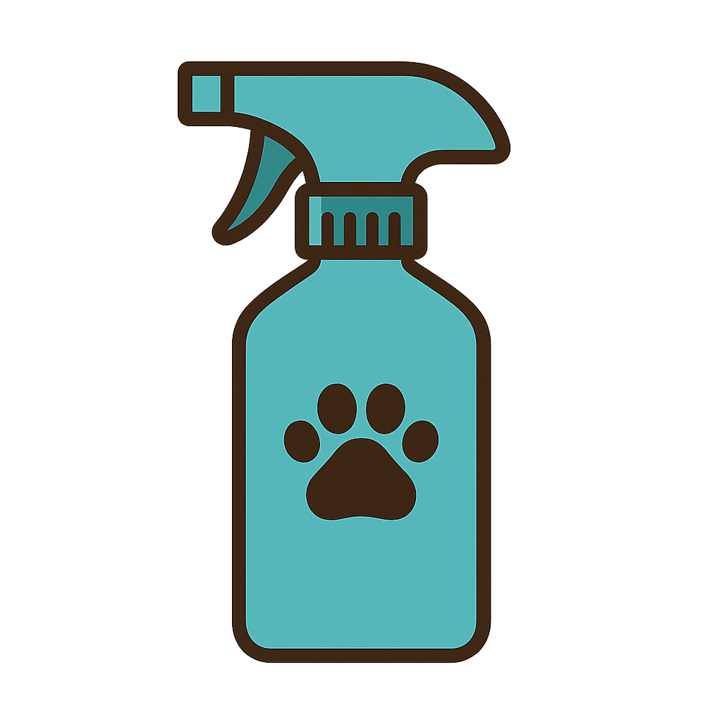 汎用「犬用スプレー」のフリーイラストです
