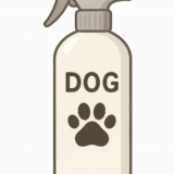 汎用「犬用スプレー」のフリーイラストです