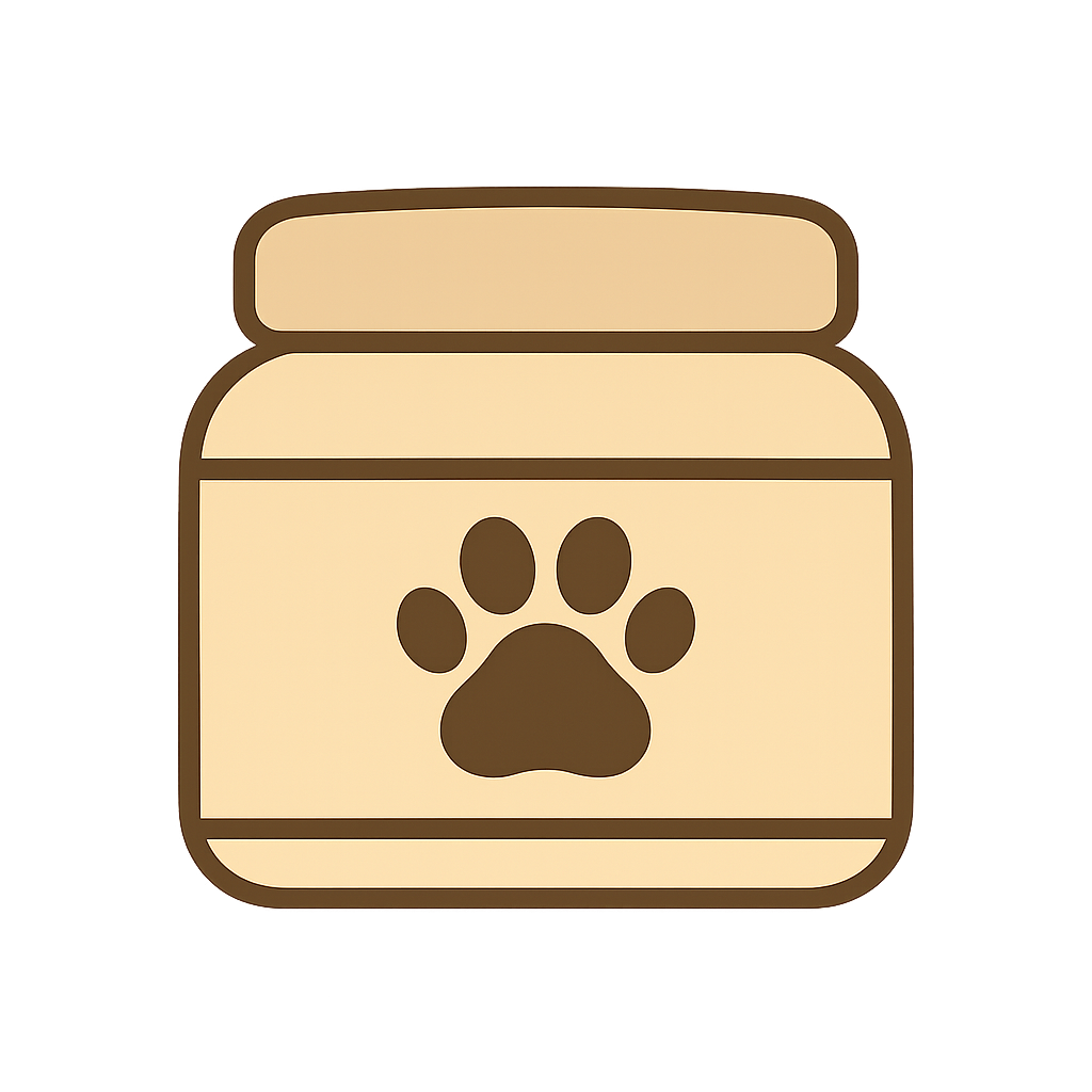 犬用「保湿」「肉球」クリームなどのフリーイラストです