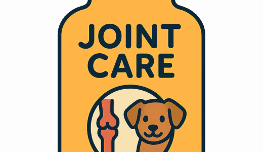 犬用関節ケアサプリのイラスト