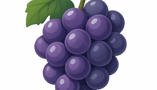 ぶどうのイラスト
