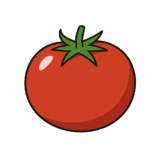 トマトのイラストです（背景透過png）